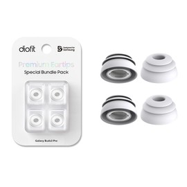 Galaxy Buds3 Pro Multi-Flange Eartips(White, Large)