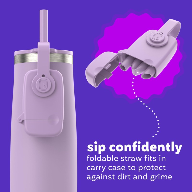 Bubba 24 oz Radiant Tumbler With Case, Rubberized Lilac Dream