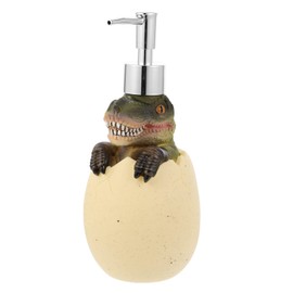 Alipis Dinosaur Soap Dispenser, 560ML Cute Animal Lotion Pump Bottle for Kids, Eggshell Shower Gel Dispenser Leakproof Liquid Hand Soap Dispenser for Bathroom, Kitchen, Toilet (1)