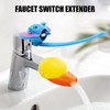 Faucet Handle Extender Set, Sink Handle Extender Cartoon Faucet Extender