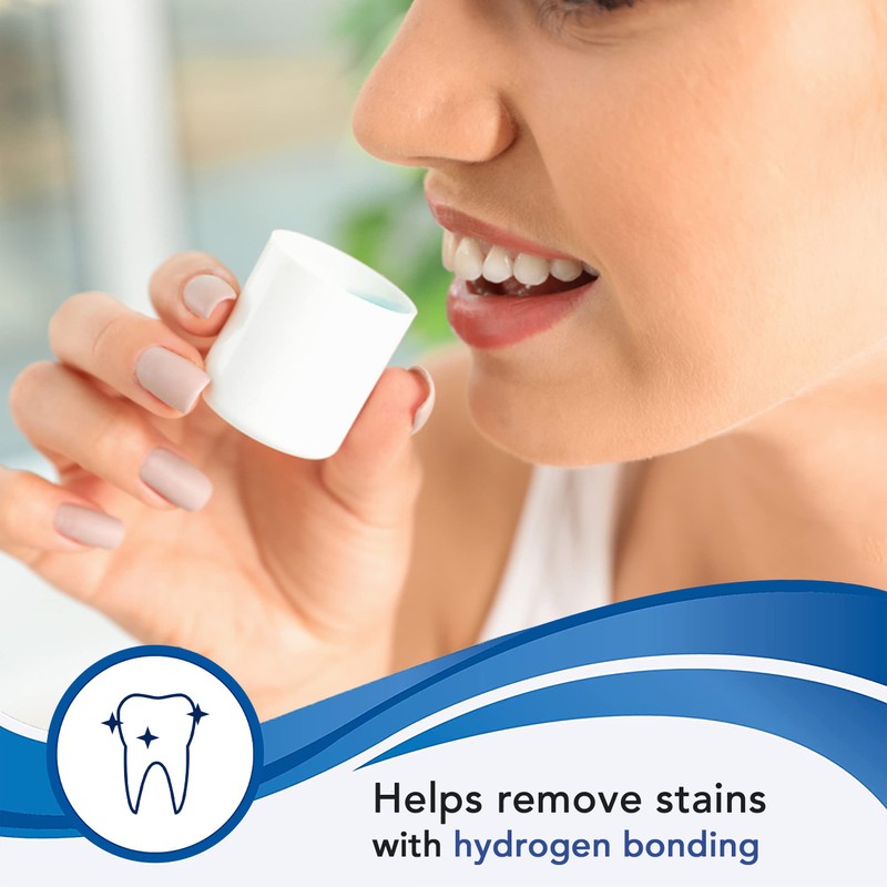 Plus White Post Whitening Stain Rinse - Protects Against Smoking,