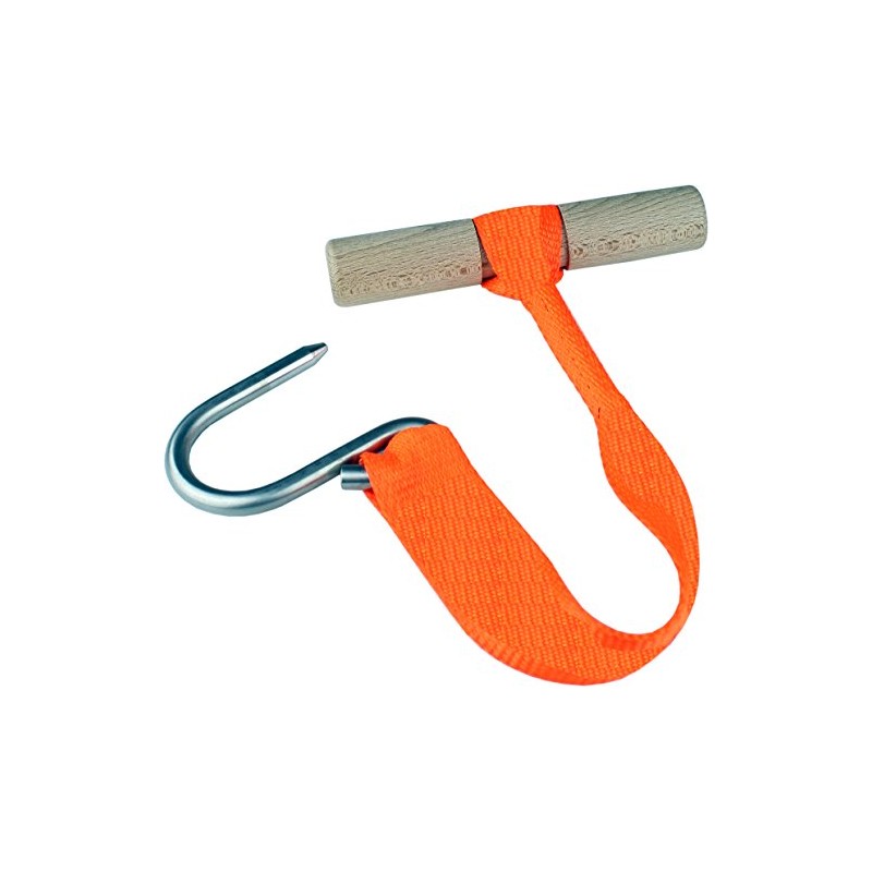 EUROHUNT Wildbergehilfe XL, Orange, Handwildberghilfe für Transport und Bergung von