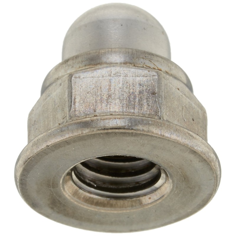 Kitaco 0900-001-05301 Flanged Bag Lock Nut (No Serate) M6, Pack