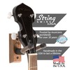 String Swing CC01B-BW Banjo Hanger Wooden Wall Holder Black Walnut