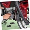 NOLITOY 2pcs Motorcycle Extender Riser Pad for Rear Shock Height