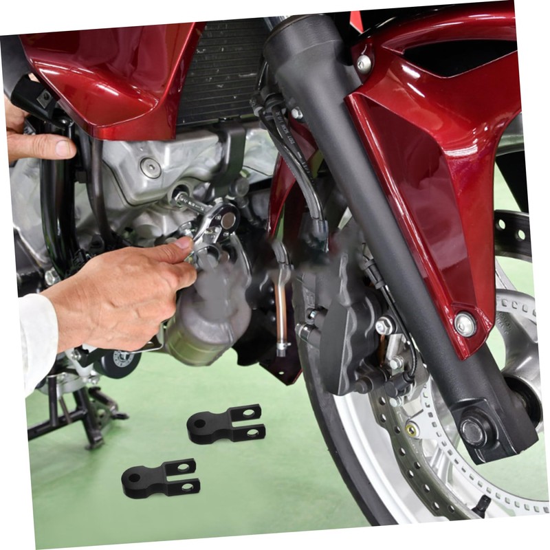 NOLITOY 2pcs Motorcycle Extender Riser Pad for Rear Shock Height