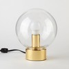 Urban Shop Bulb Orb Lamp, Gold