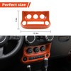 RT-TCZ Wrangler Accessories Air Conditioning Switch Panel Cover Trim Interior