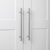 GlideRite Hardware 5012-228-SS-1 Solid Handle Bar Pulls, 1 Pack, 9"