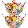 Lilly's Love Stuffed Animal Storage Net Hammock, Nursery Hanging Organizer,