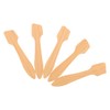 Ipetboom 5pcs Natural Bamboo Facial Mask Spatula Set Face Mask
