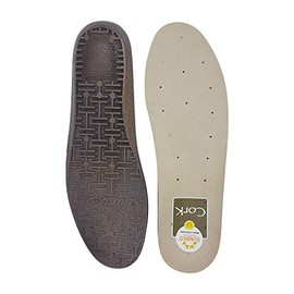 Spannrit Sunbed Cork Shoe Insoles 42, brown