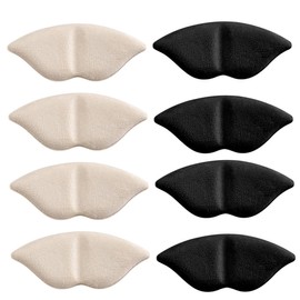 SAFIGLE High Heel Supplies 4 Pack Heel Liners Comfort Grip Thickened for Women Men Non-slip Breathable Durable