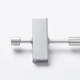 JAJU aluminum bottom hanger_3P, silver silver_bottoms bottoms / 자주 JAJU 알루미늄 하의용 옷걸이_3P, 실버실버_하의하의