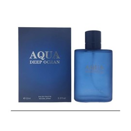 Aqua Deep Ocean Eau de Toilette, 3.3 Fl Oz (Pack of 1)