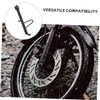 BUGUUYO Motorcycle Kickstand Pad Adjustable Foot Side Support Stand for