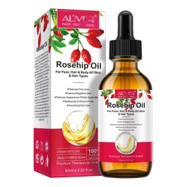 Aceite Rosa Mosqueta Puro, Manchas, Cicatrices, Paño, Cabell