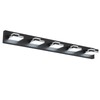 MKBNG 5-Light Modern Bathroom Vanity Light Fixtures, 40-Inch 350° Rotatable