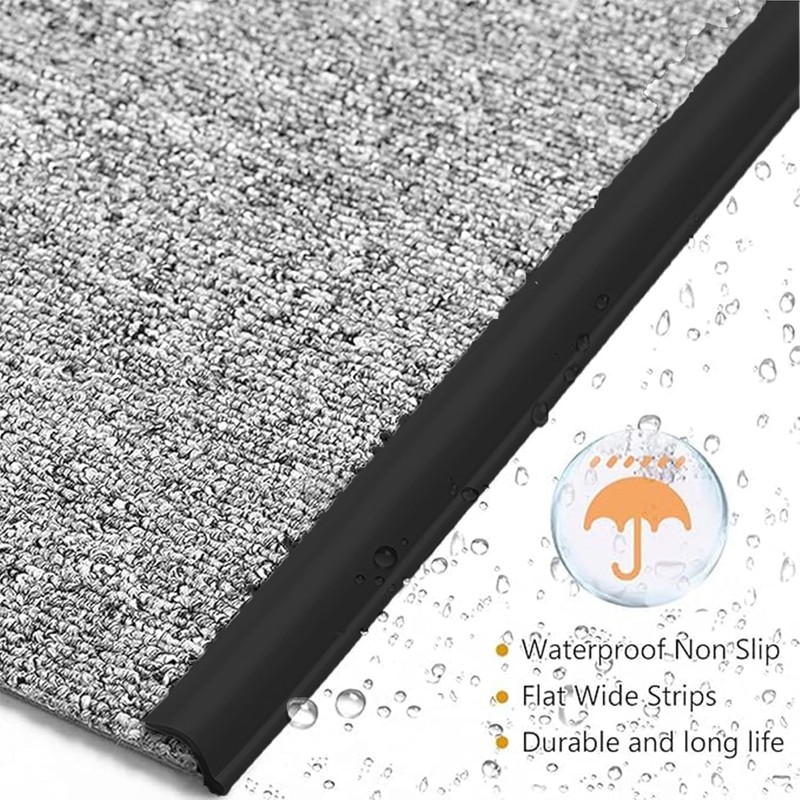 Cuttable Carpet Edge Trim,Flexible Floor Transition Strip from Carpet to