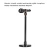 Miniature Microphone Adjustable Mini Microphone Model Mini Musical Instrument with