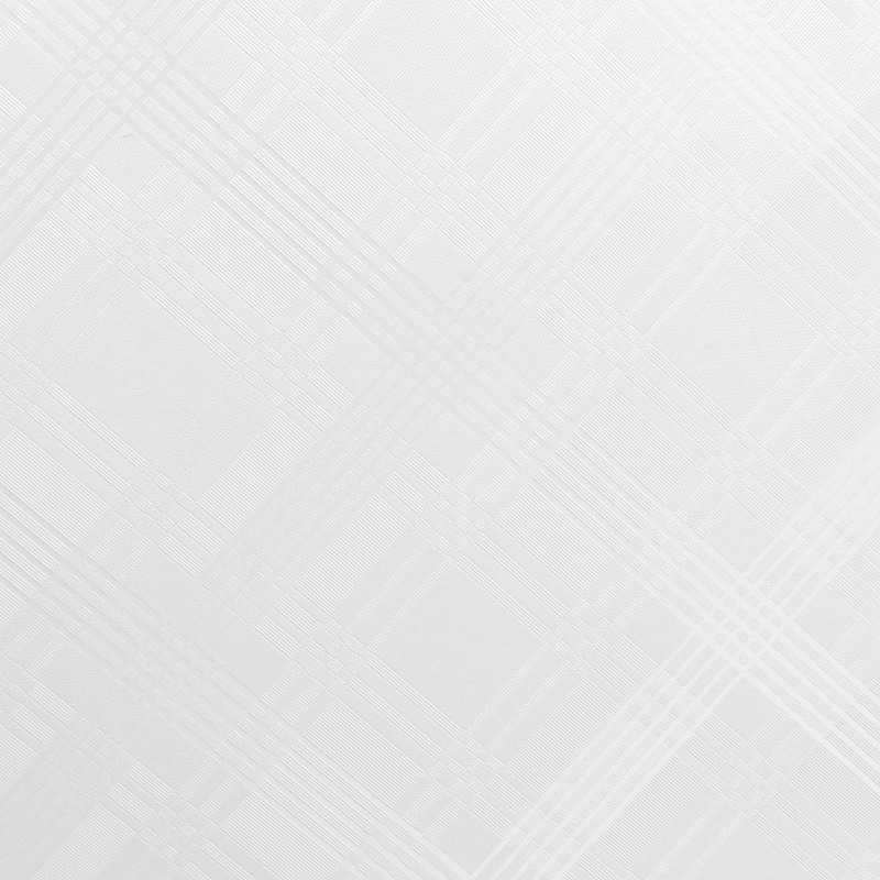 ANRO Oilcloth Tablecloth Oilcloth Washable Tablecloth Checked Plain White Relief