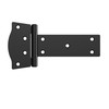 National Hardware N166-030 6-in Mountain Modern T Black Gate Hinge,