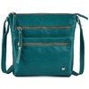 Wise Owl Accessories Real Leather Small Crossbody Handbags & Purses