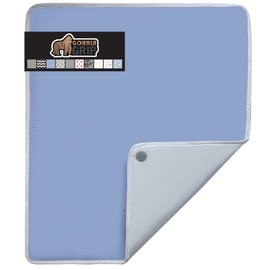 Gorilla Grip Almohadilla para Planchar, Almohadilla Magnética para Lavar Ropa, Resistente Al Calor y A Las Quemaduras, 28 X 24 Pulgadas, Tapete para Tabla de Planchar para Mesa, Encimera, Azul