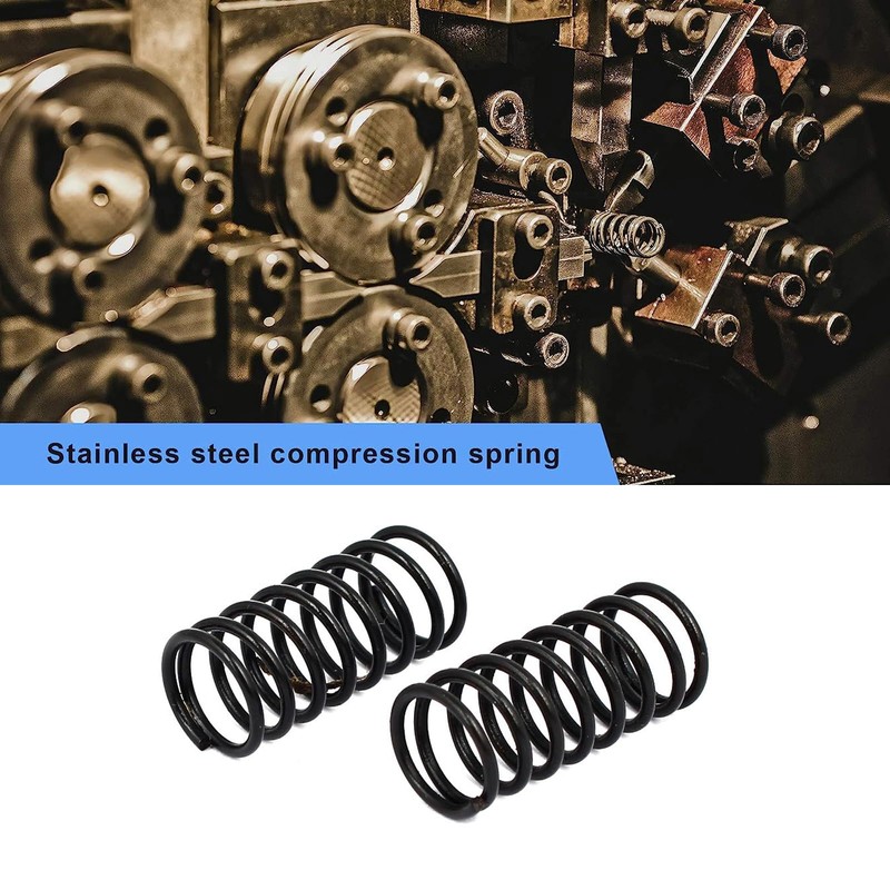 TA-VIGOR 10Pcs Compressed Spring, 1.2mm Wire Dia, 12mm OD, 20mm