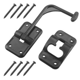 RV T-Style 90 Degree Door Holder Catch Compatible with RV Designer E250, for Latch Holder Camper Trailer Cargo Hatch White -with Screws