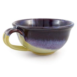 American Made Wild Blackberry Pottery Collection: 20-oz Chowder/Soup Mug