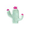 Luck and LUCK Cactus Paper Plates, Pack of 6