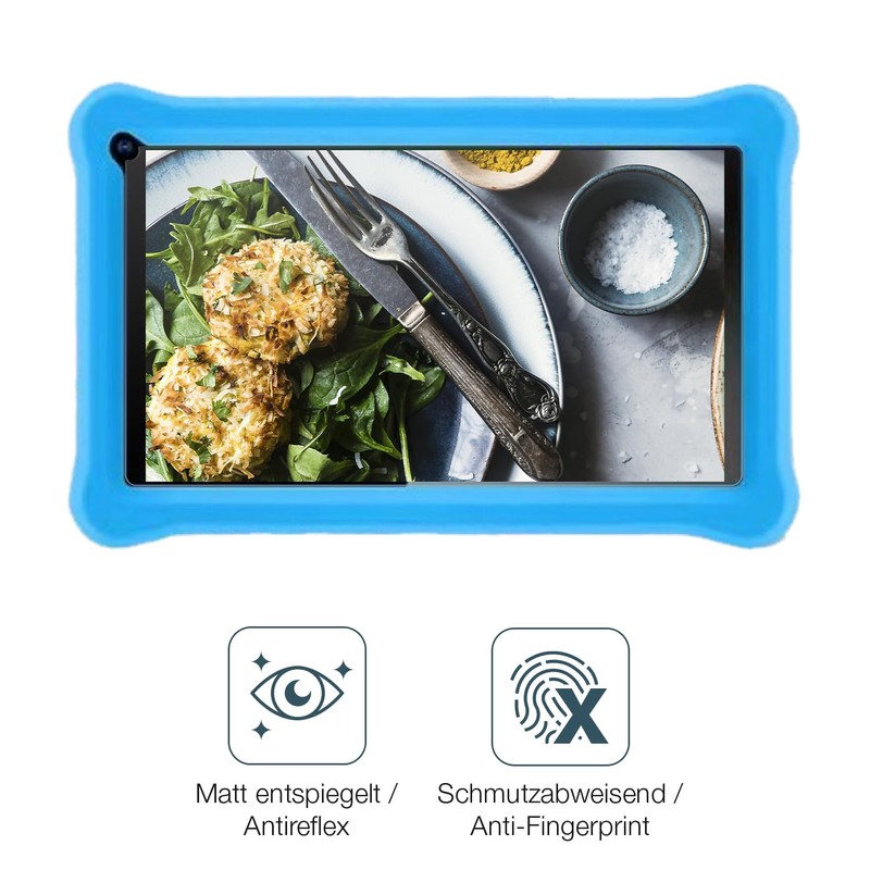 dipos I 2x Schutzfolie matt passend für Sumtab Kinder Tab