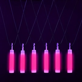 24 6" Pink Glow Sticks