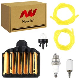 575296301 Air Filter Fit for Poulan PP5020AV Chainsaw Parts with Fuel Line Fuel Filter Primer Bulb Spark Plug