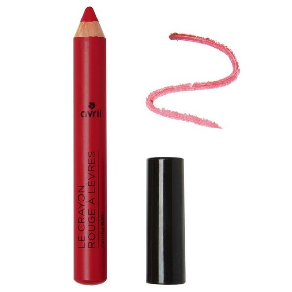Avril Crayon Rouge à Lèvres Bio 2g, Chataigne