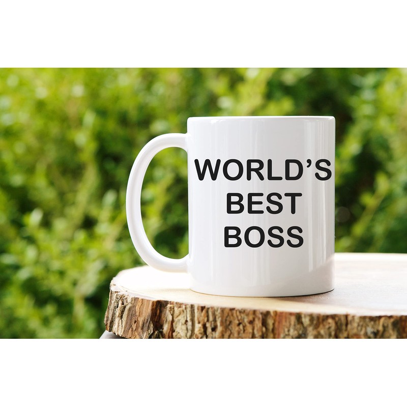 World's Best Boss - Tasse mit Spruch, Arbeit Kollegen Gag