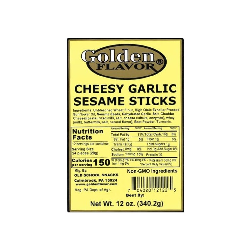 Golden Flavor Sesame Sticks - Flavor Explosion Variety Pack -