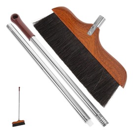 Levemolo Kitchen Heavy Duty Broom Handle Multi-Functional Household Cleaning Brush for Easy Dust and Debris Removal and Design for Indoor and Outdoor Use