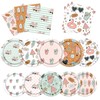 Summer Paper Plates and Napkins Decorations,Pool Party Supplies Tableware Set