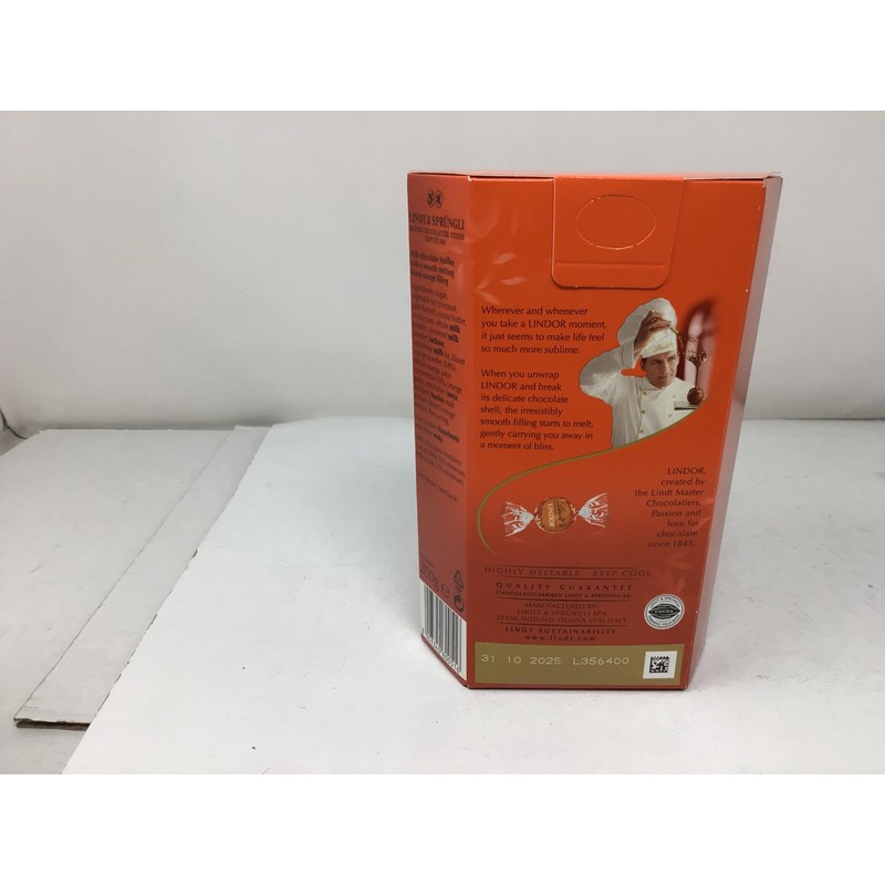 Lindt Lindor Milk Orange 200g