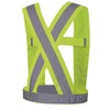 Pioneer 4-Inch Wide Adjustable Lightweight High Visibility Safety Sash, Reflective