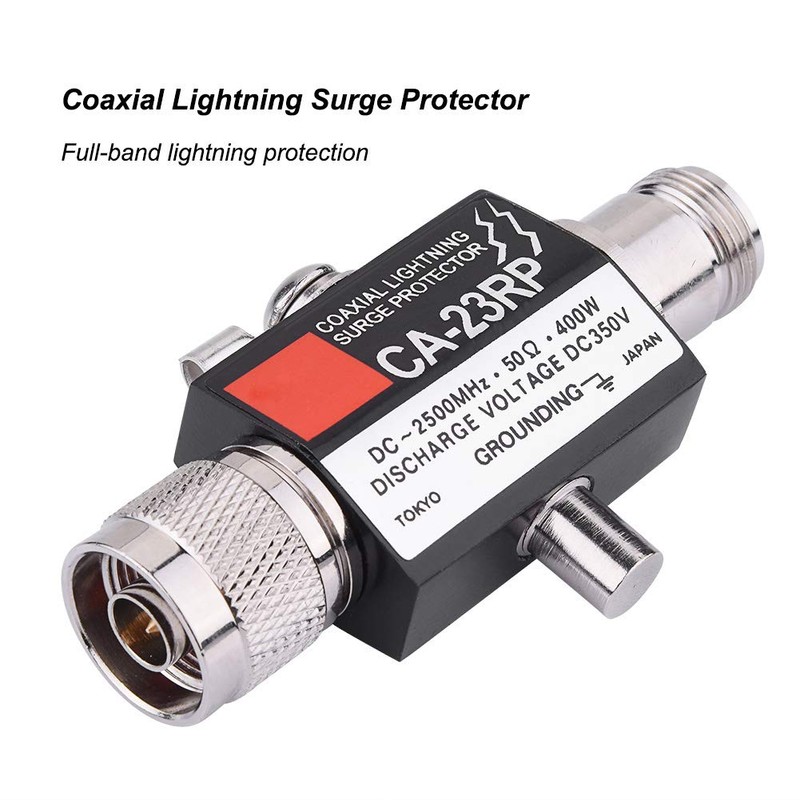 Eboxer 50Ω DC-2500 MHz N Plug 400 Watt Coaxial Flash