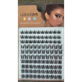 Extensiones de Pestañas Individuales Pestañas Postizas 11-13mm Blister Extensiones Pestañas Mink Mixto 100 Racimos Pestañas Postizas Individuales (100)