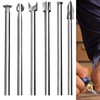 BAIQI Wood Carving Tools Set 6 Different Drill Bits for