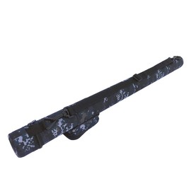 Gator New 1x1 Hard Pool Cue-Billiard Stick Case 1x1 W Pocket, Carrying Strap, Retail Price: MSRP $59 (Camo Blue)