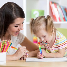 16 Pieces Stackable Rainbow Bead Pencils, Plastic Kids Stacking Pencil, Pencils for Kids, 7 in 1 Point Pencil for Birthday Party Supplies School Fun Equipment (16)