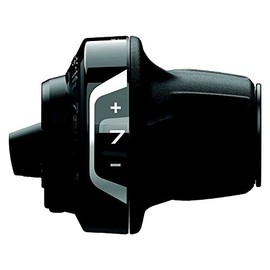 SHIMANO Slrv4007r Gear Shifter SL-RV400 Revo, Right Hand, 7 speeds, with Optical Gear Display, Unisex, Black