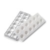 Starfrit 093663-006-0000 Mold, 12 stuffed pasta, Clear