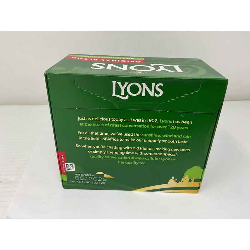 Original Blend Lyons Tea (80 Teabags)